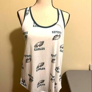 junior tank top womens green white